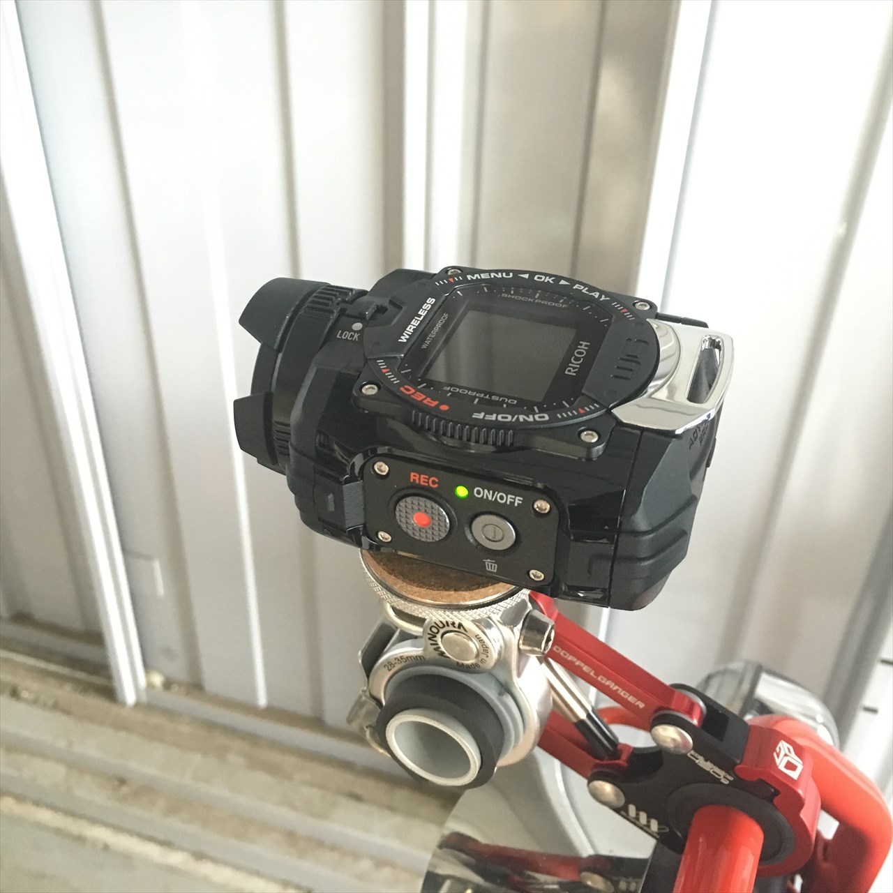 バイク・自転車用ドライブレコーダーに～リコーのアクションカメラ「WG