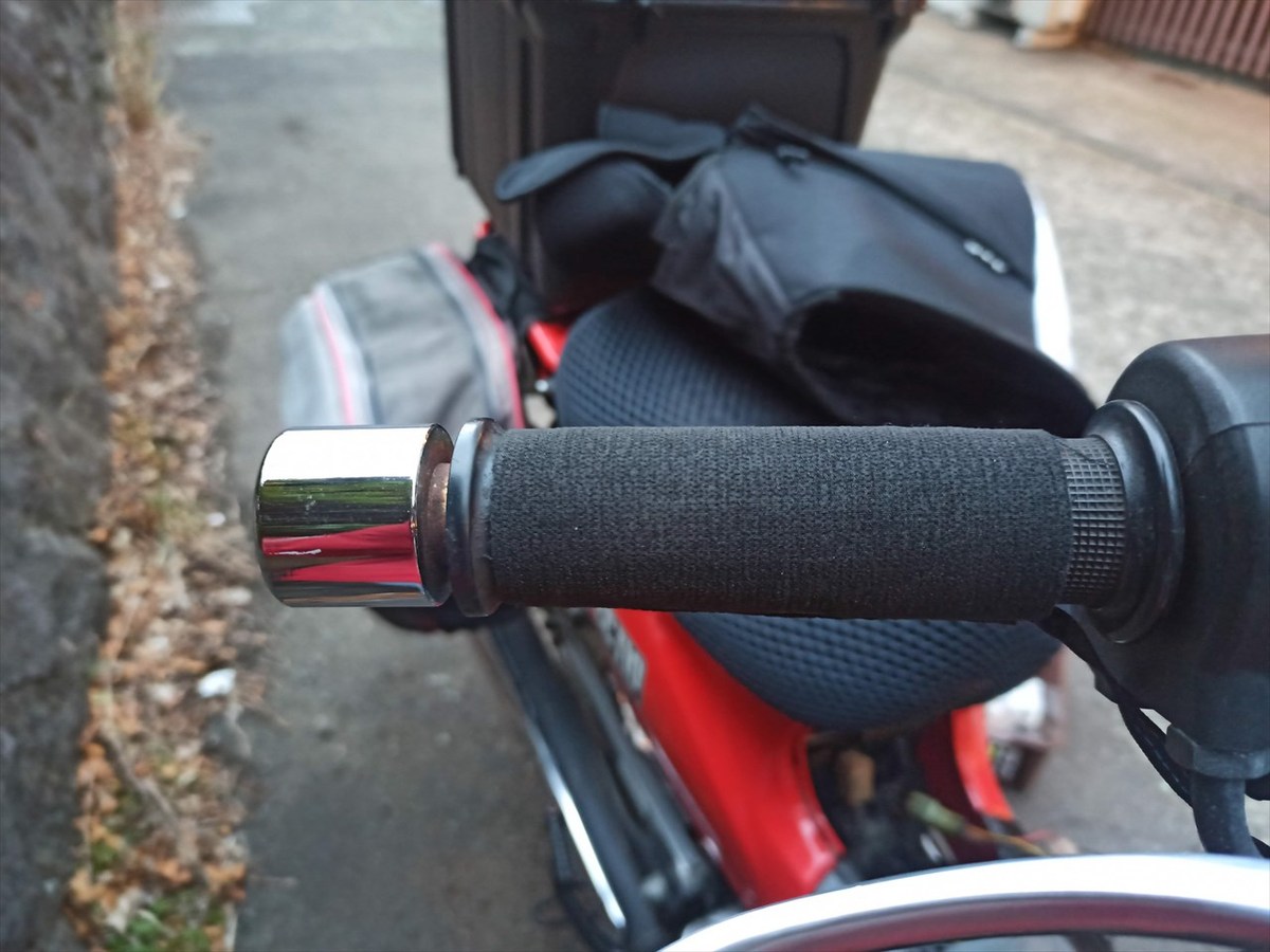 クロスカブ（JA10）実働グリップヒーター付きボロベースにでもどうぞ