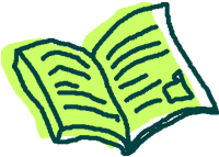 本をペイントブラシで描いてみた